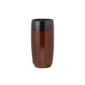 Elegant Brown Ceramic Vase - Modern Home Décor for Dried Flowers