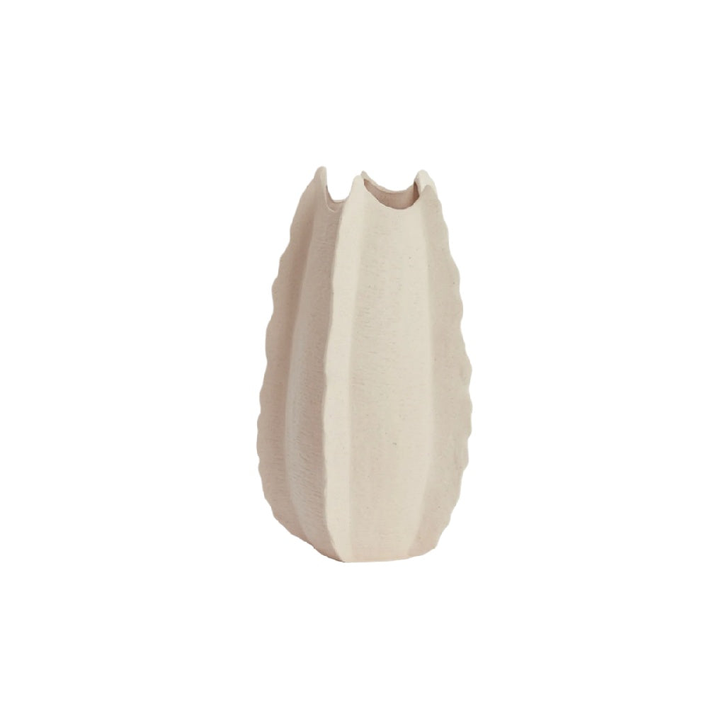 Modern Minimalist Ceramic Vase with Textured Design