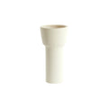Modern Minimalist Ceramic Vase - Elegant Beige Design for Home Decor**